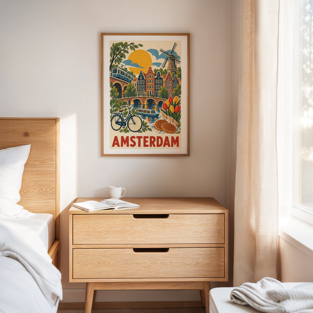 Amsterdam graphic print