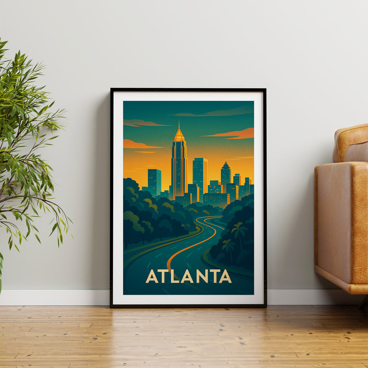 Atlanta graphic print