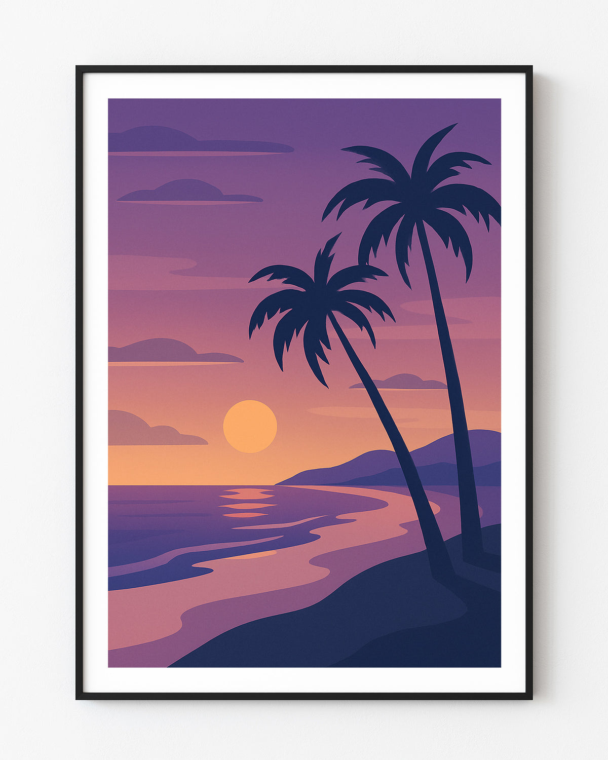 Beach graphic print