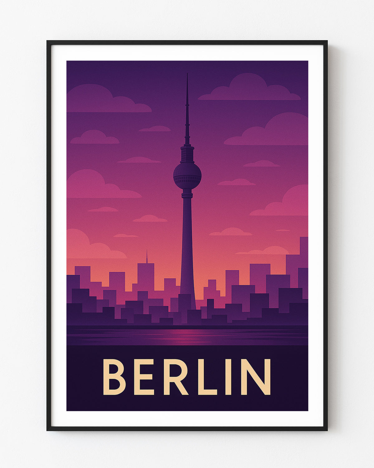 Berlin graphic print