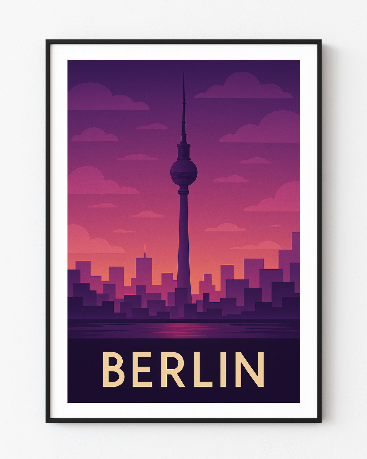 Berlin graphic print