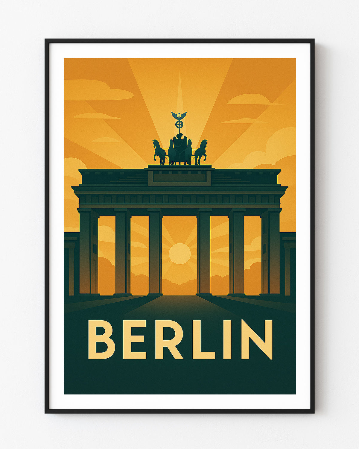 Berlin graphic print