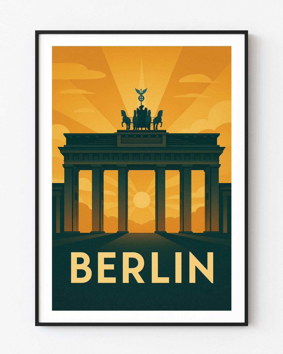 Berlin graphic print