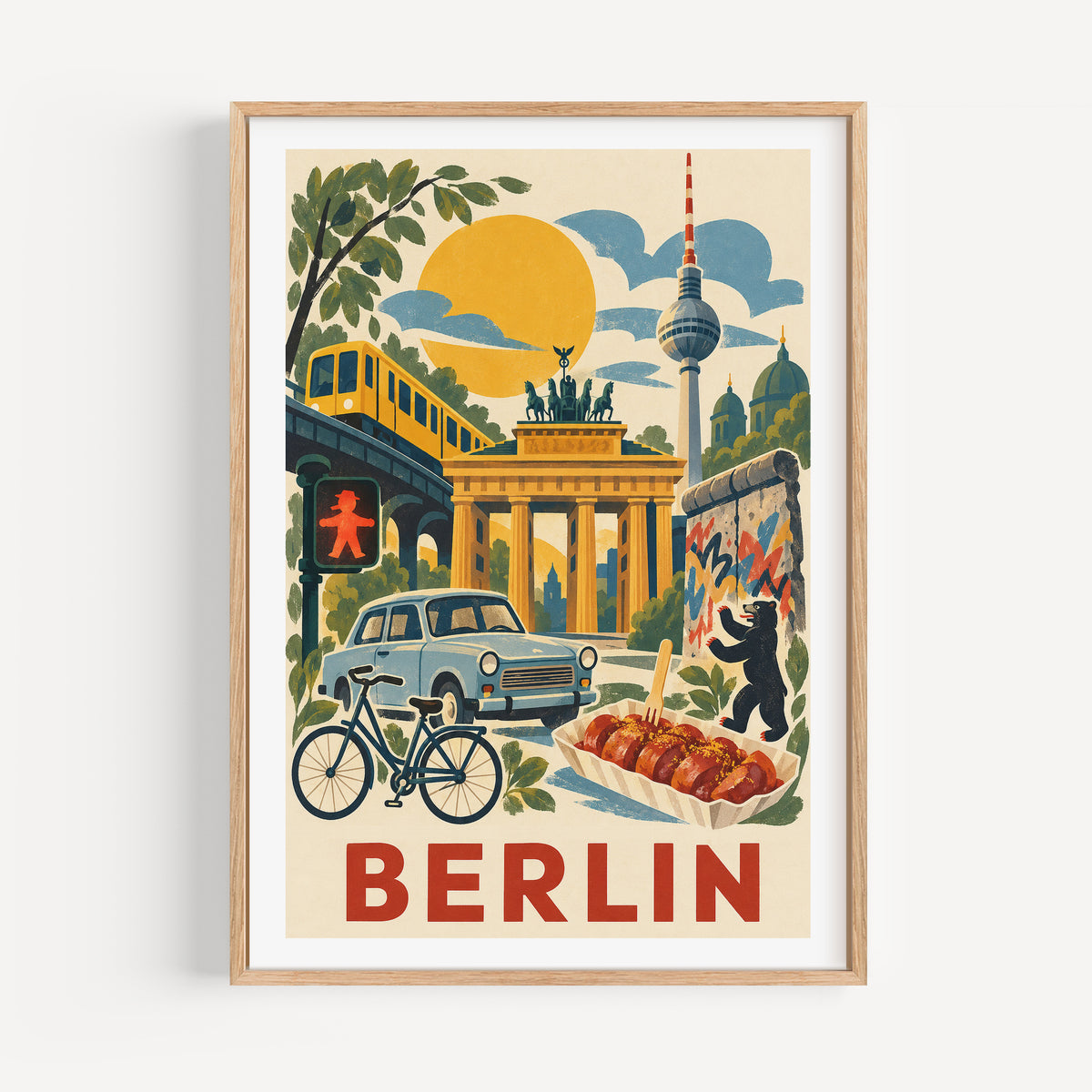 Berlin graphic print