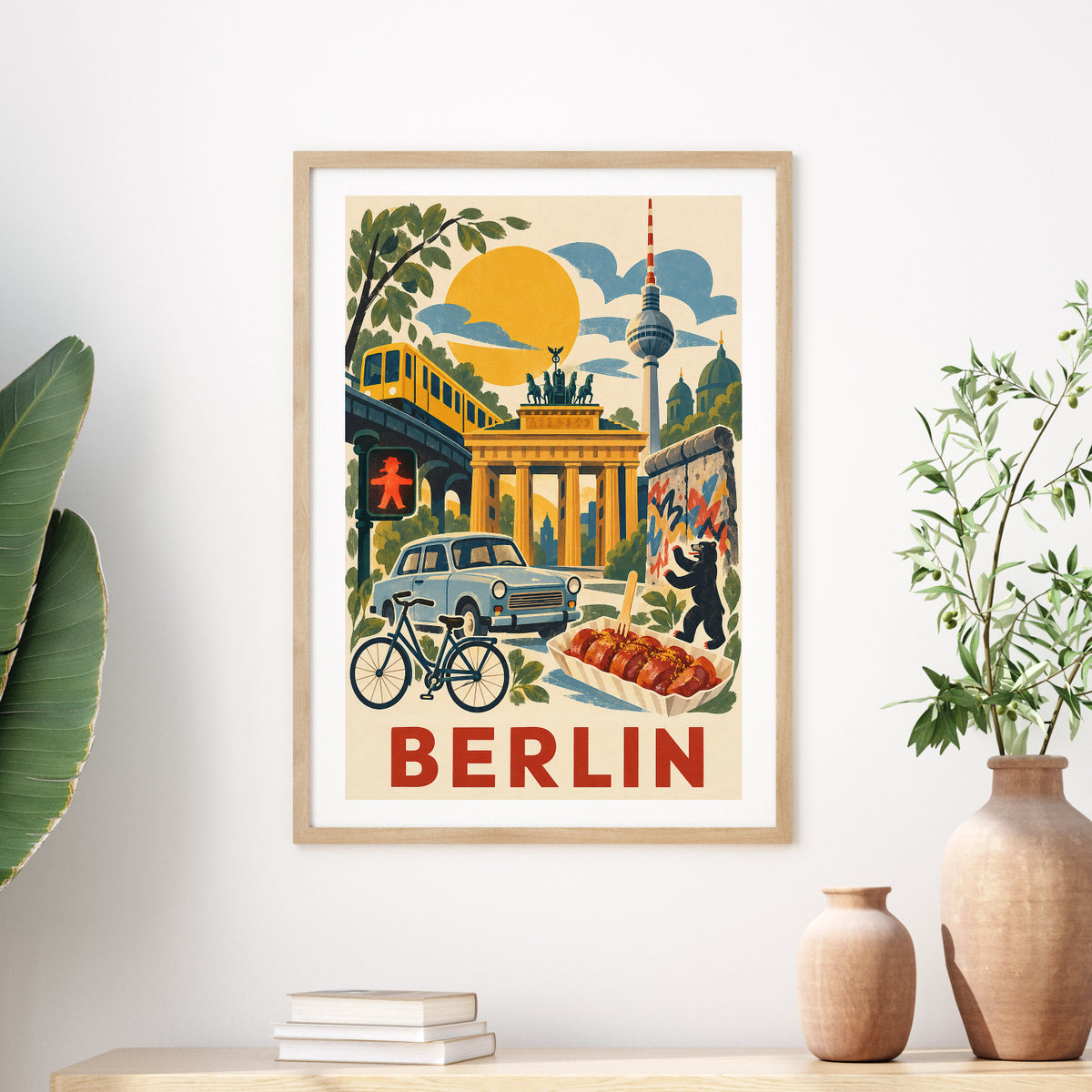 Berlin graphic print