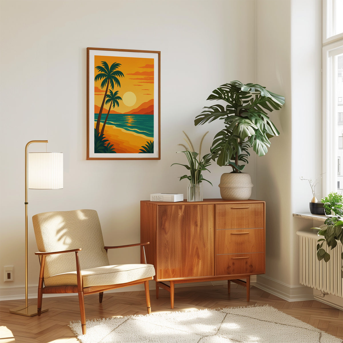 Cali graphic print