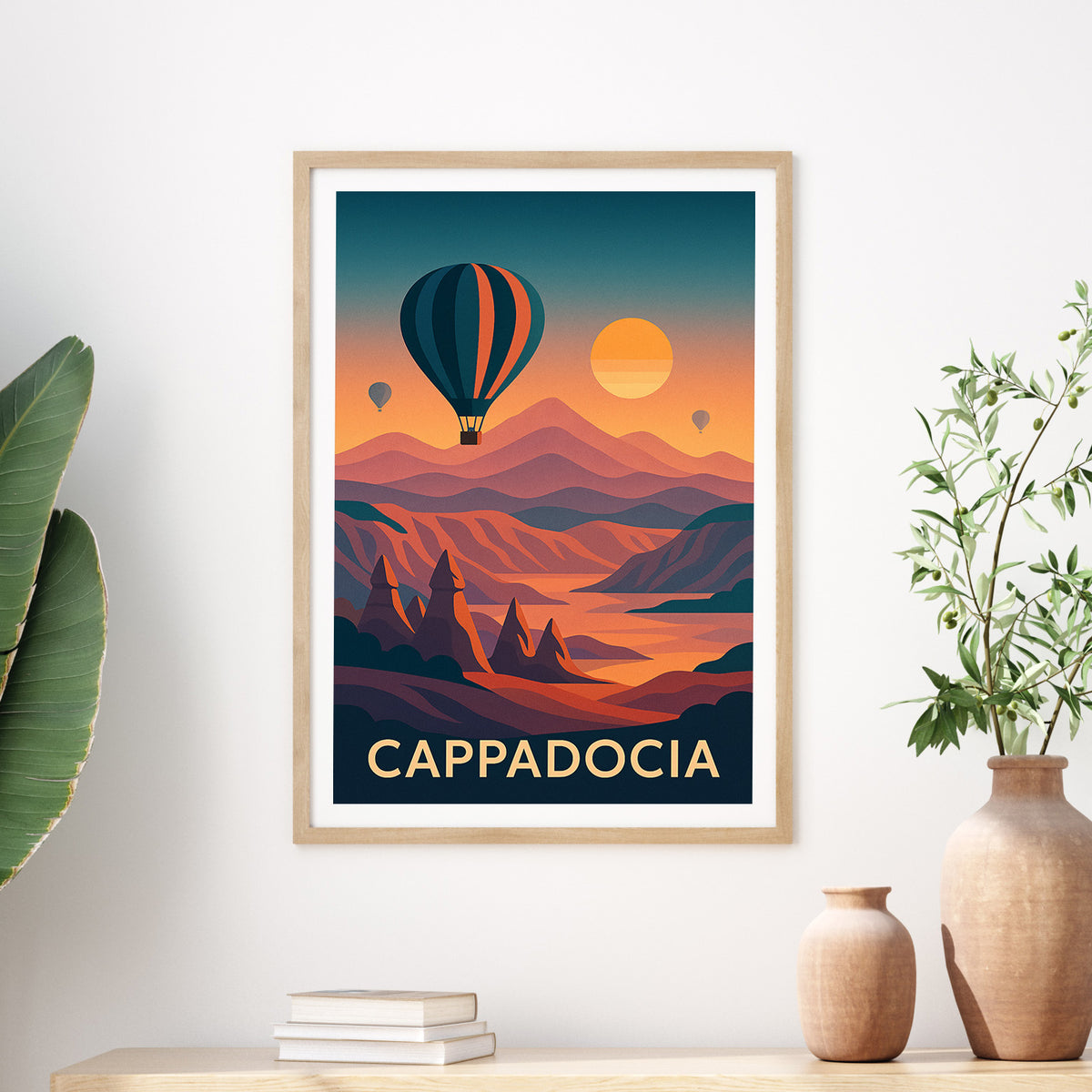 Cappadocia graphic print