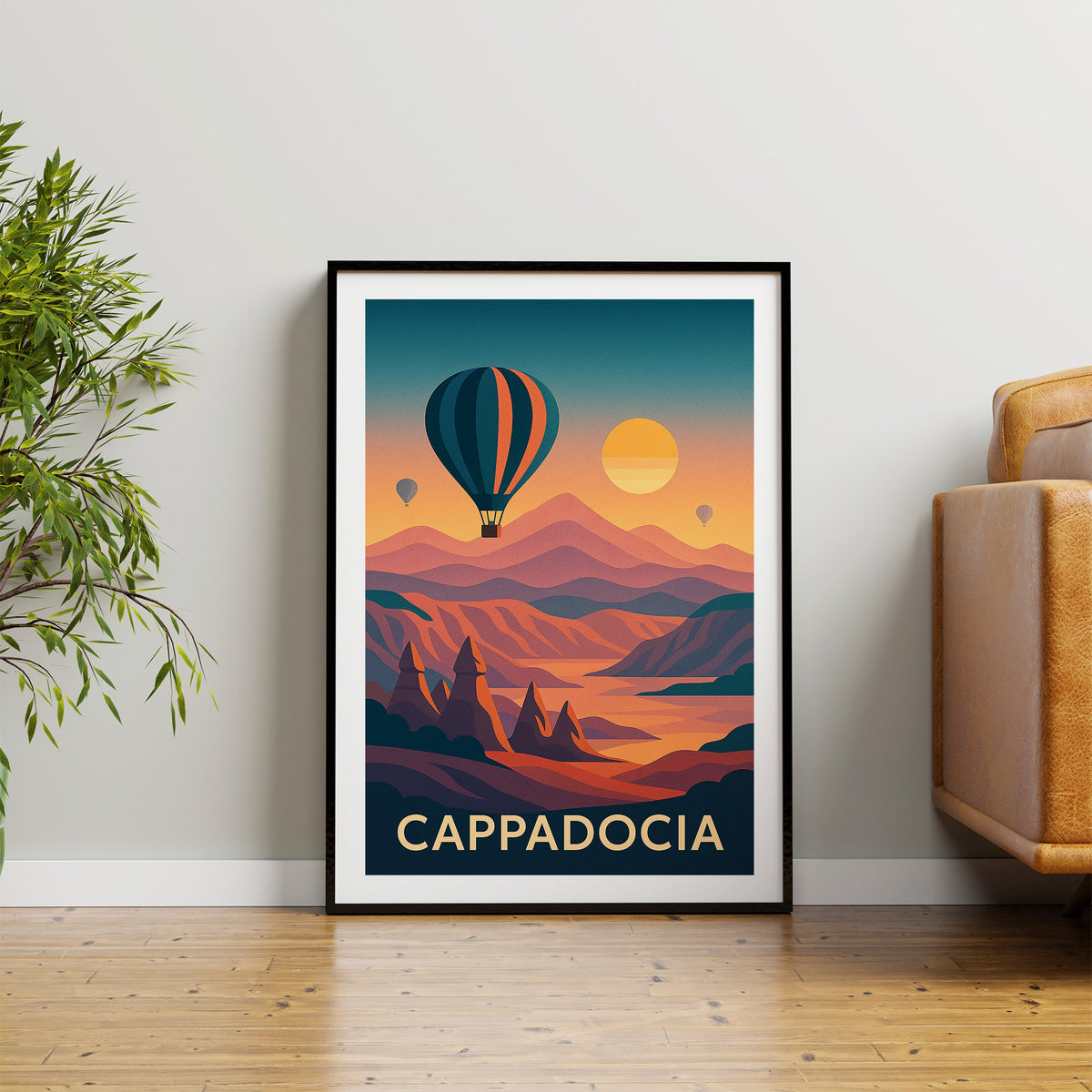 Cappadocia graphic print