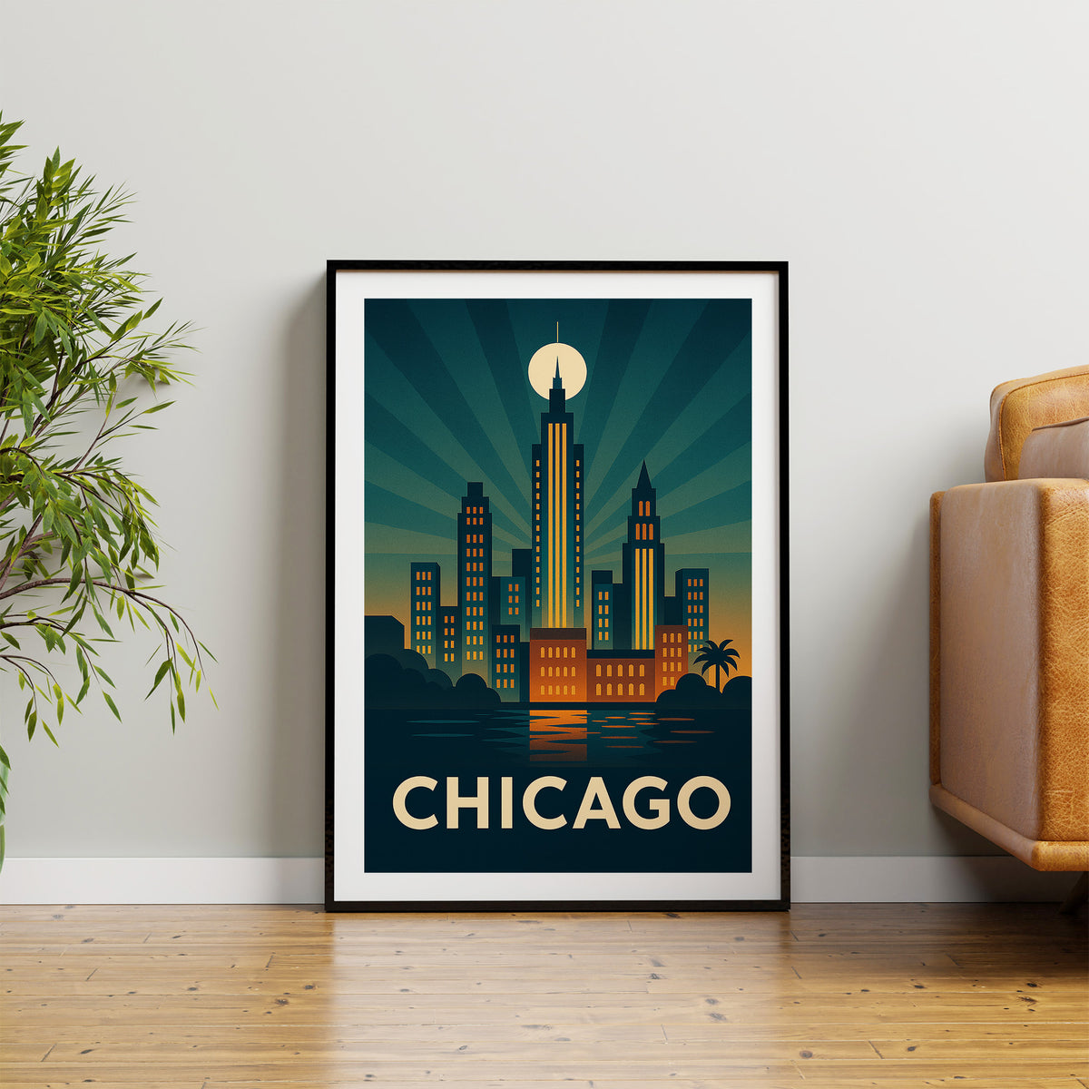 Chicago graphic print