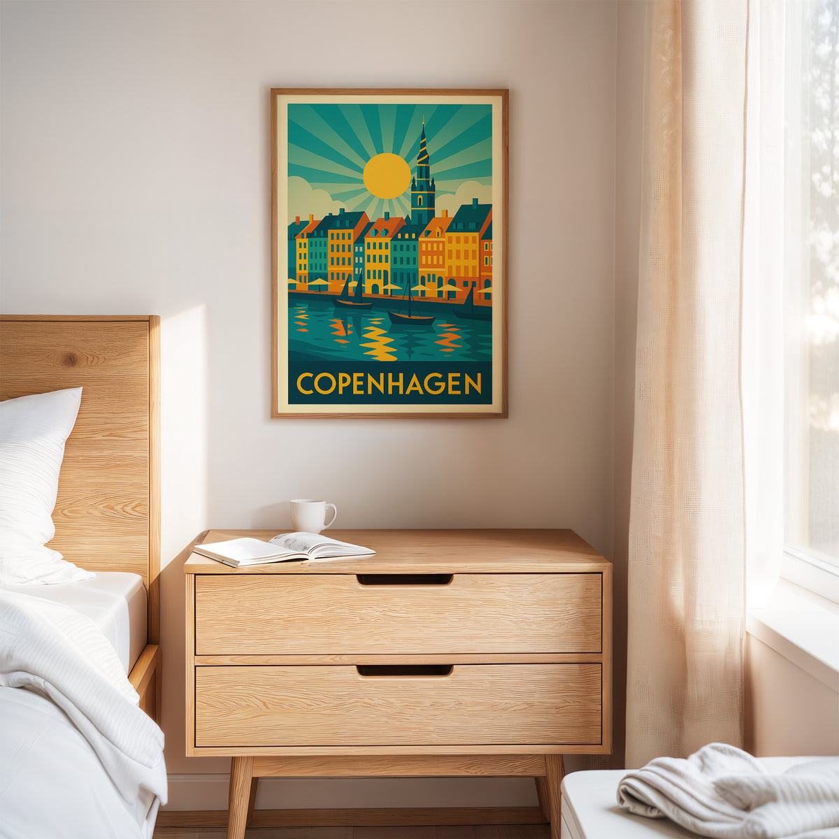 Copenhagen graphic print