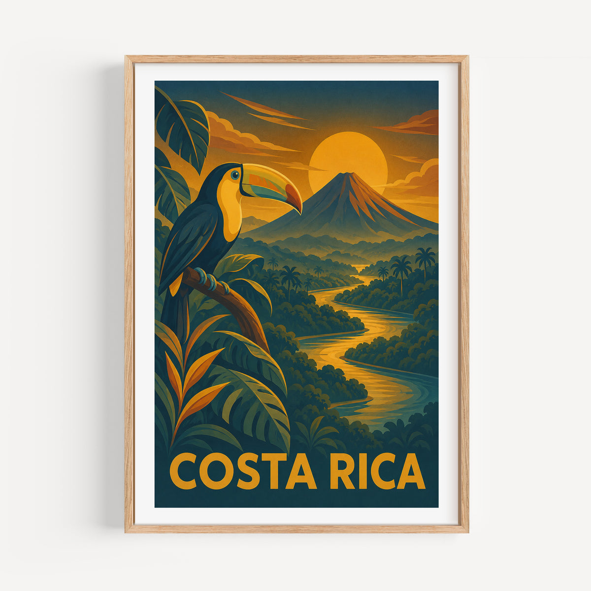 Costa Rica graphic print