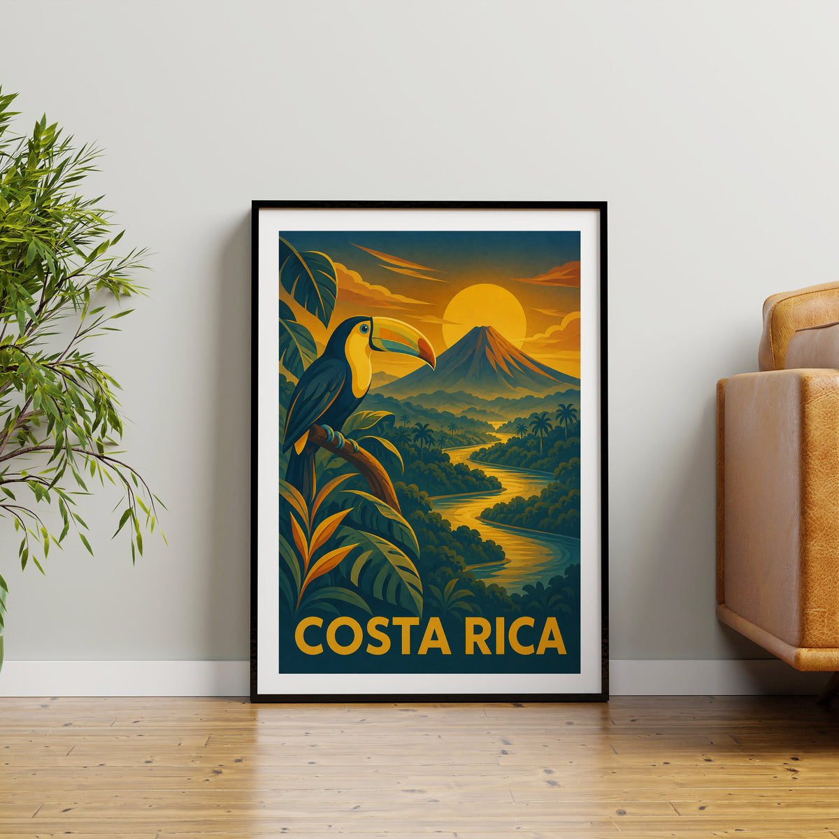Costa Rica graphic print