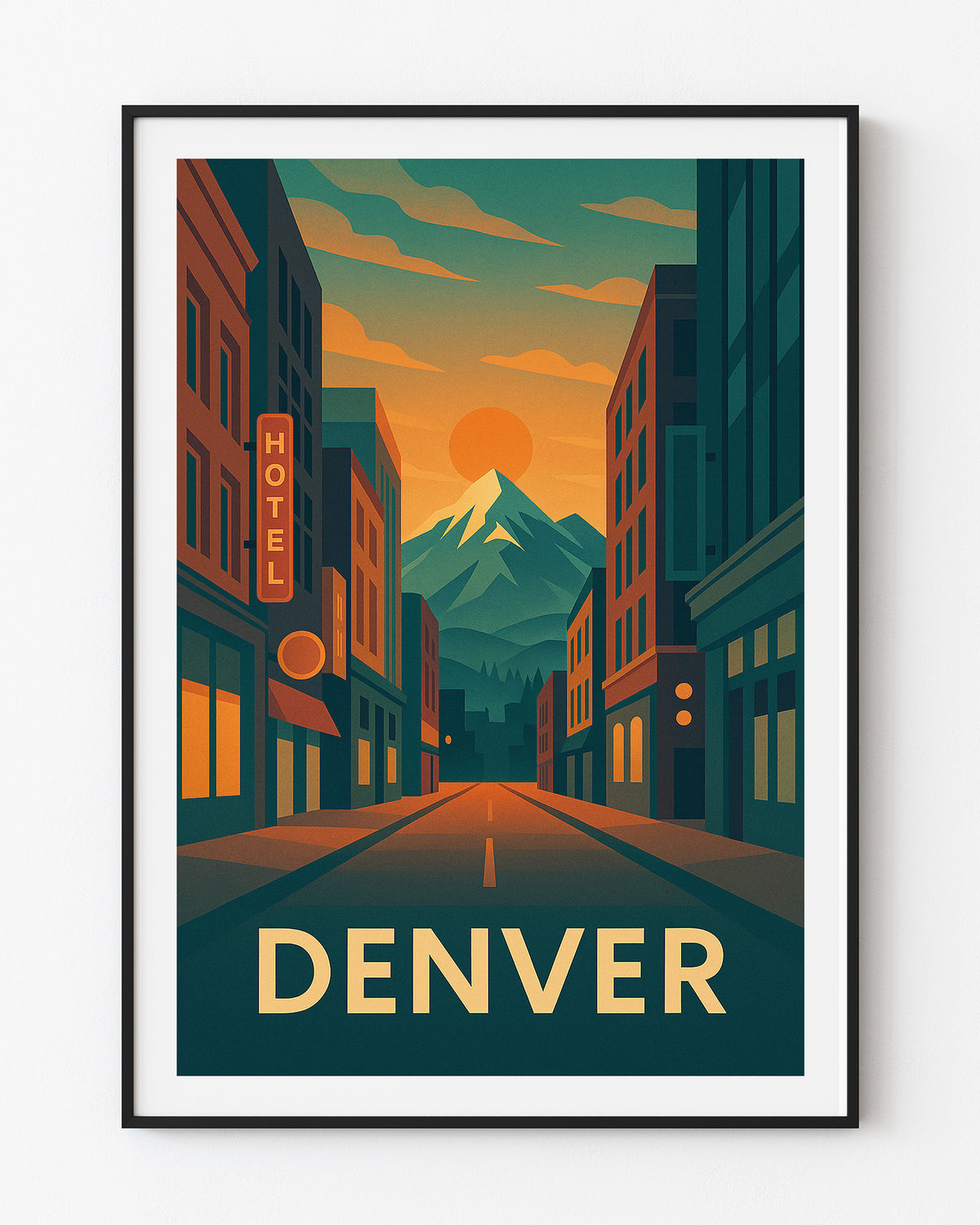 Denver graphic print