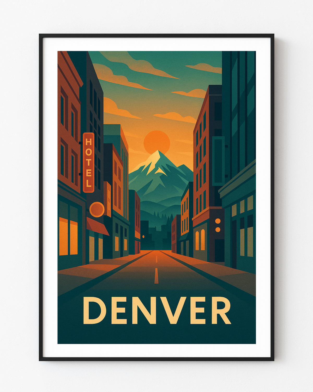 Denver graphic print