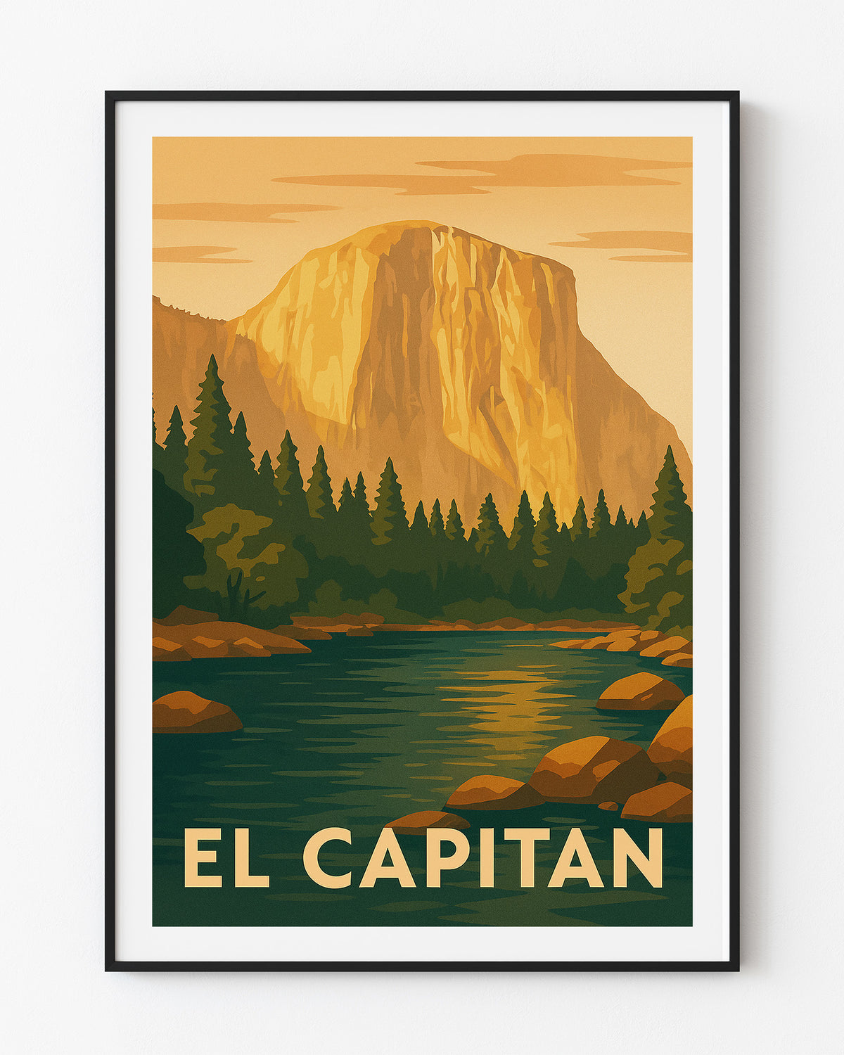 El Capitan graphic print