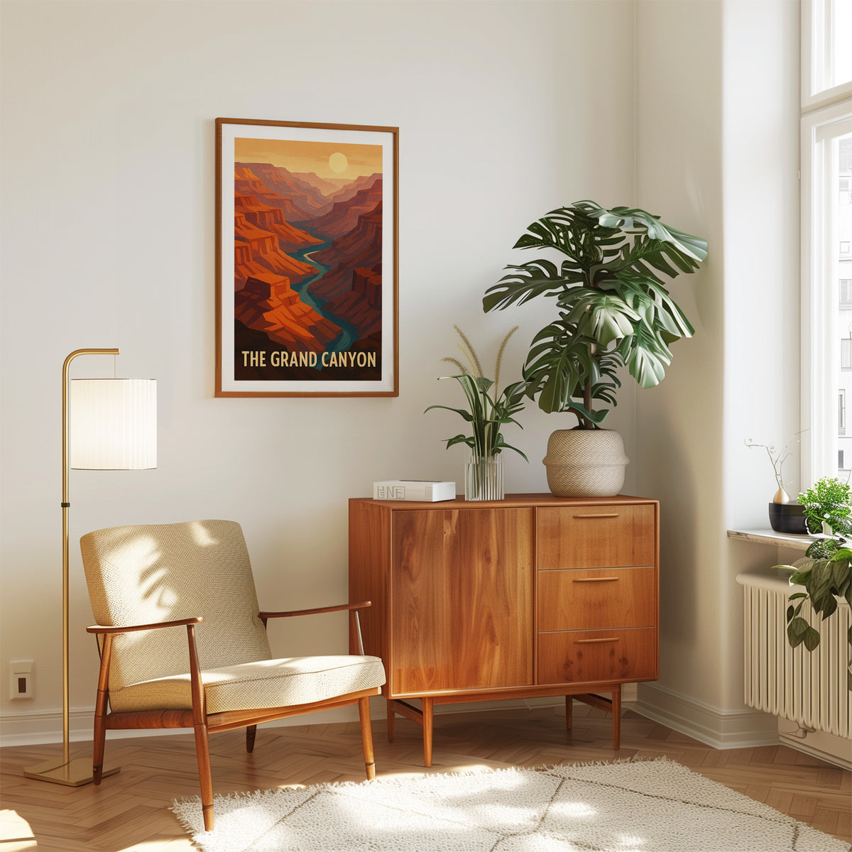 Grand Canyon graphic print
