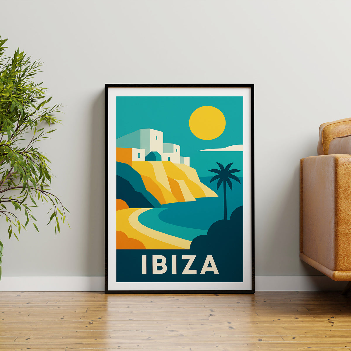 Ibiza graphic print