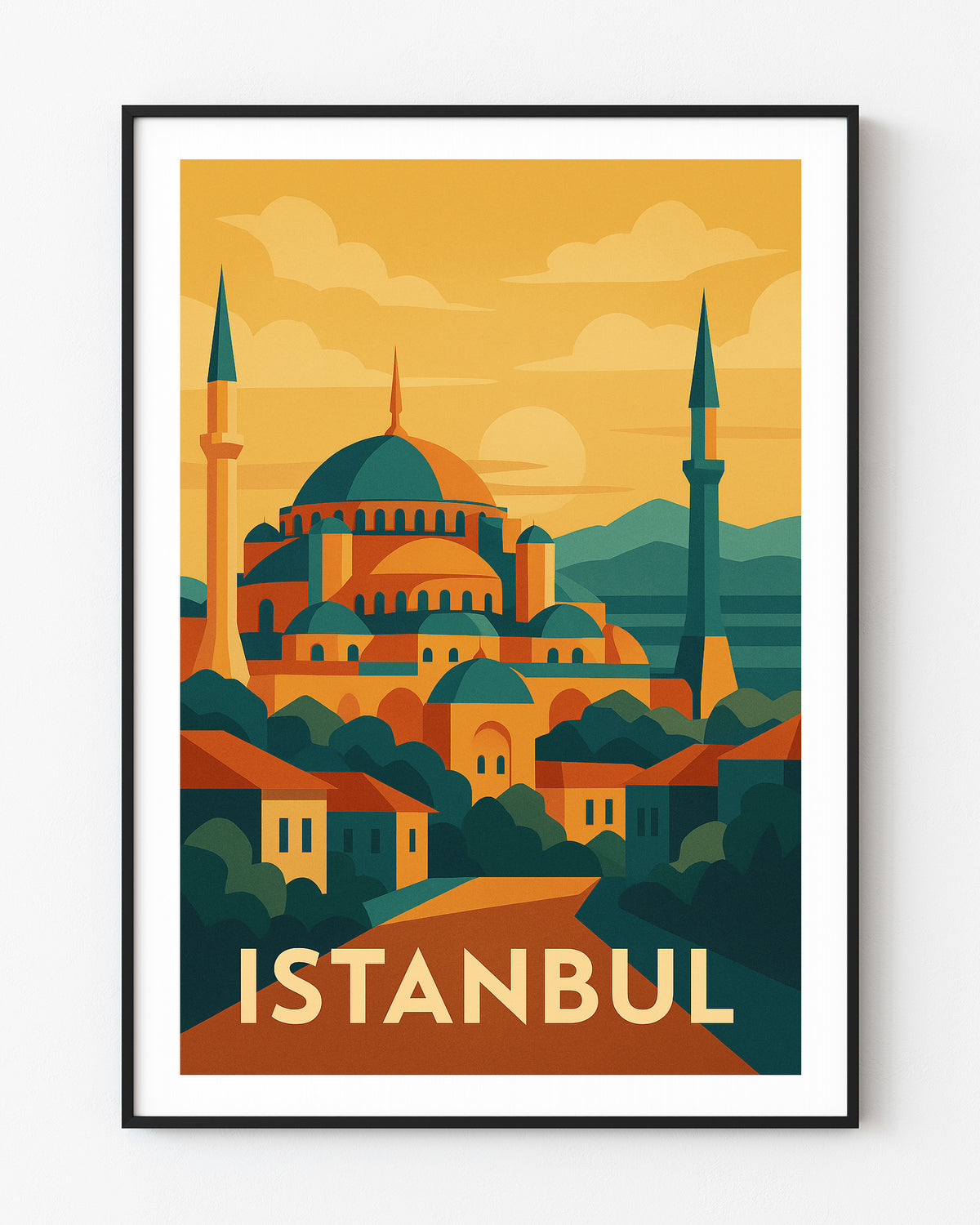Istanbul graphic print