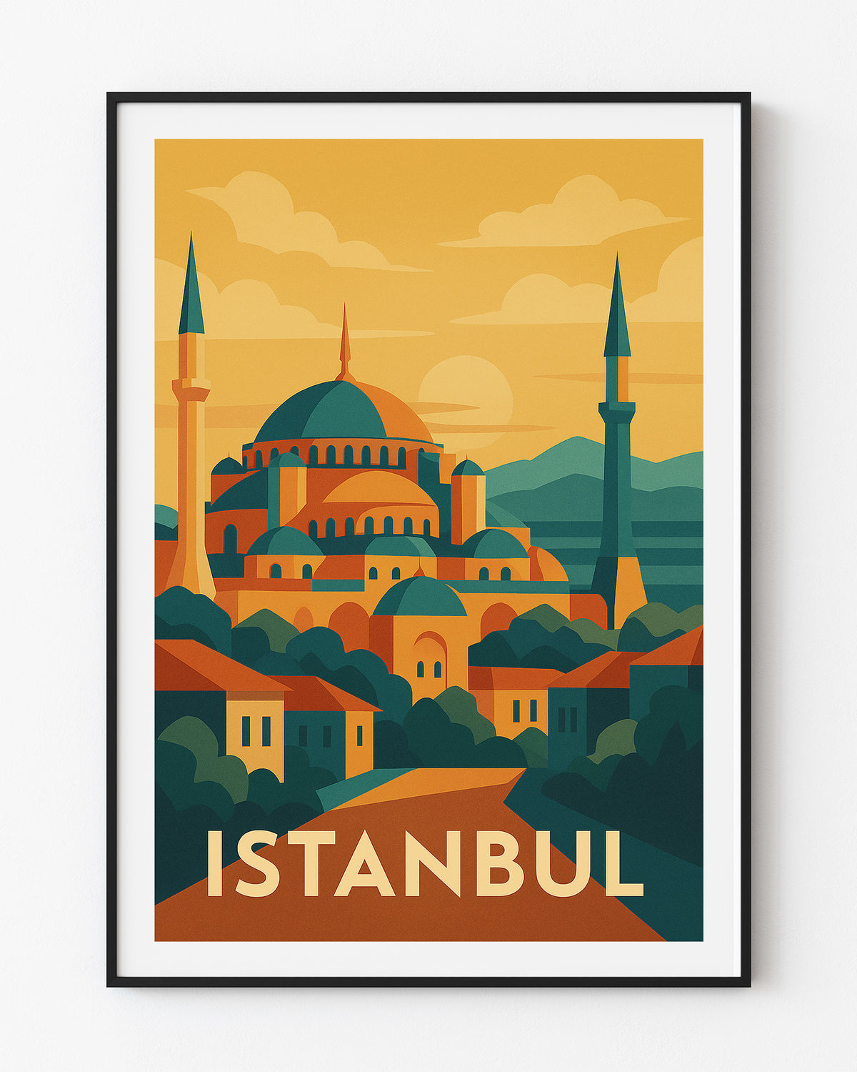 Istanbul graphic print