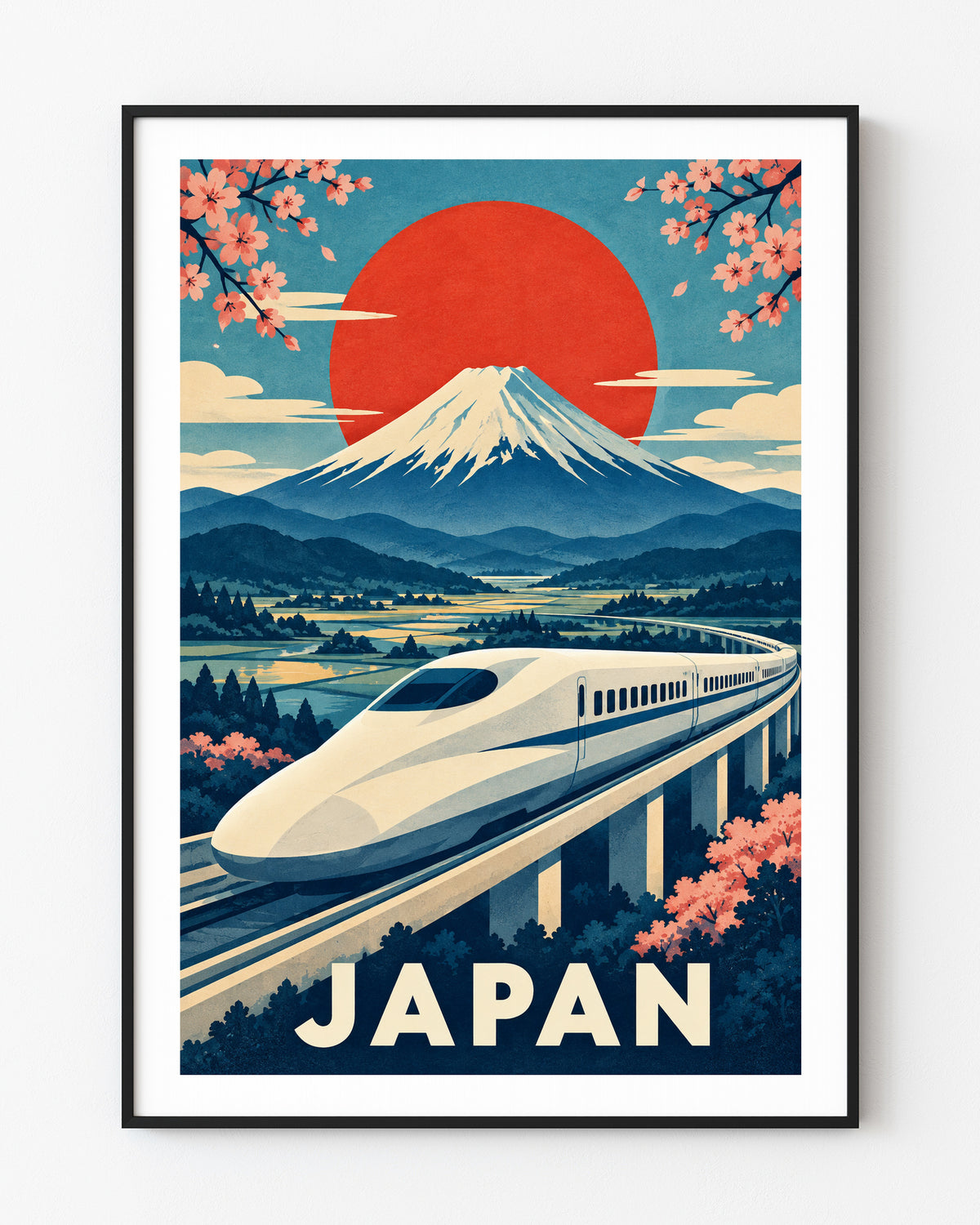 Japan graphic print