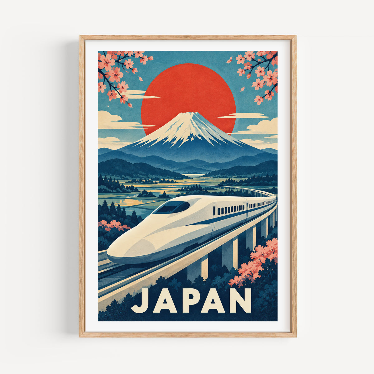 Japan graphic print