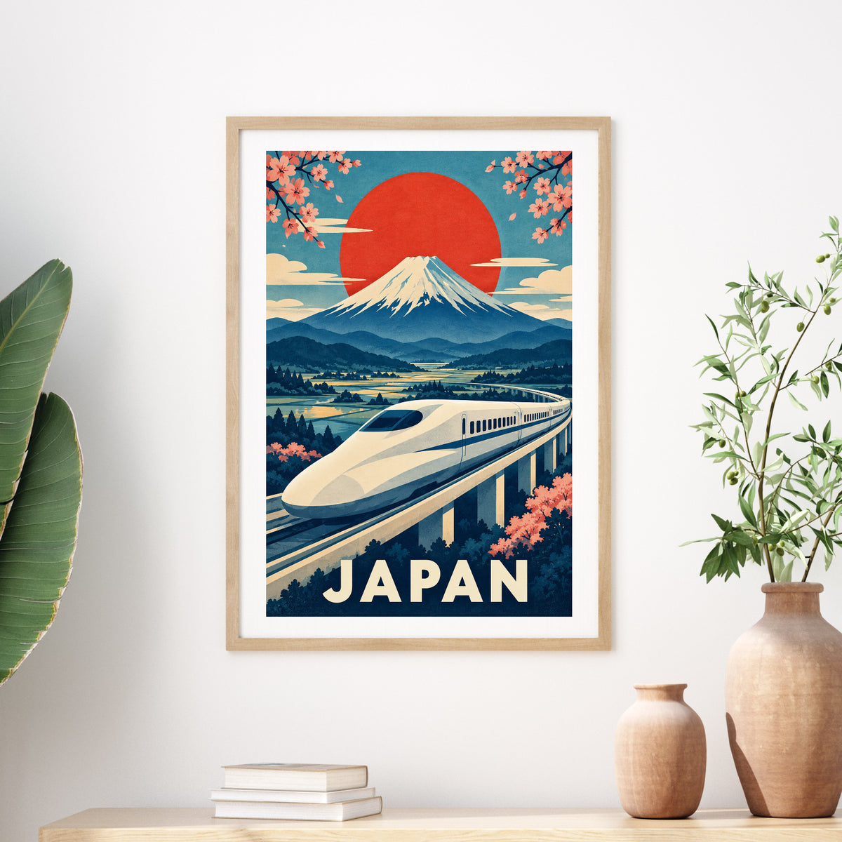 Japan graphic print