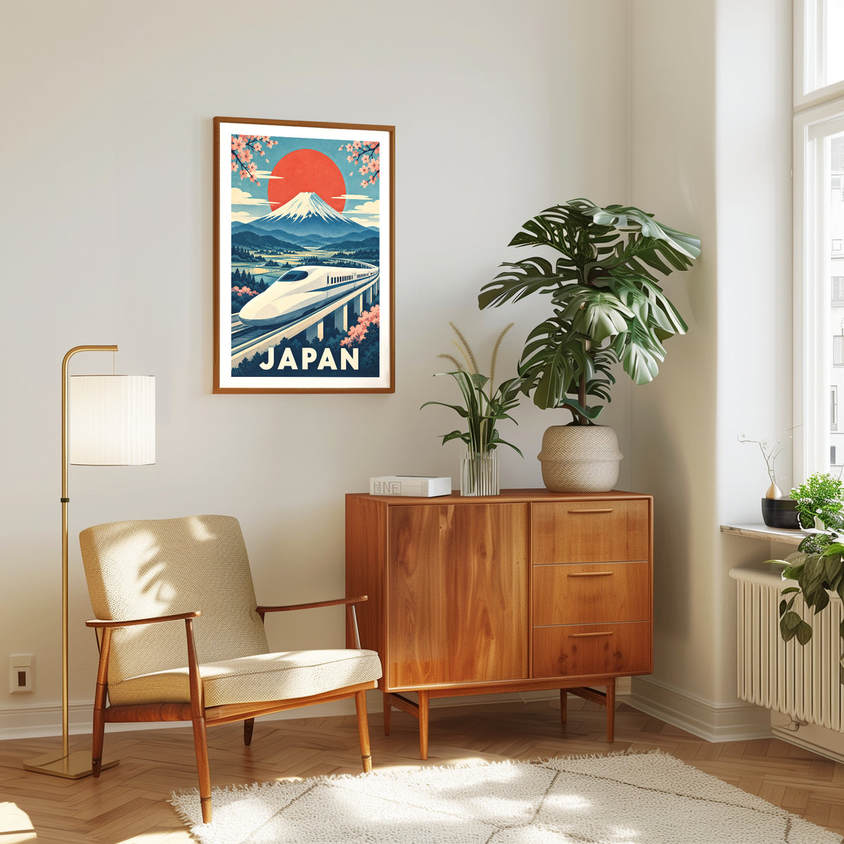 Japan graphic print