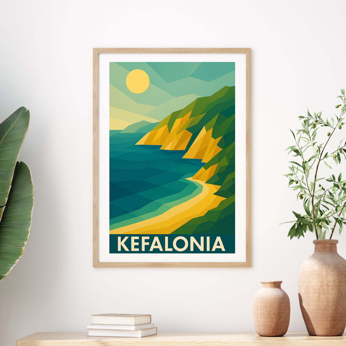 Kefalonia graphic print