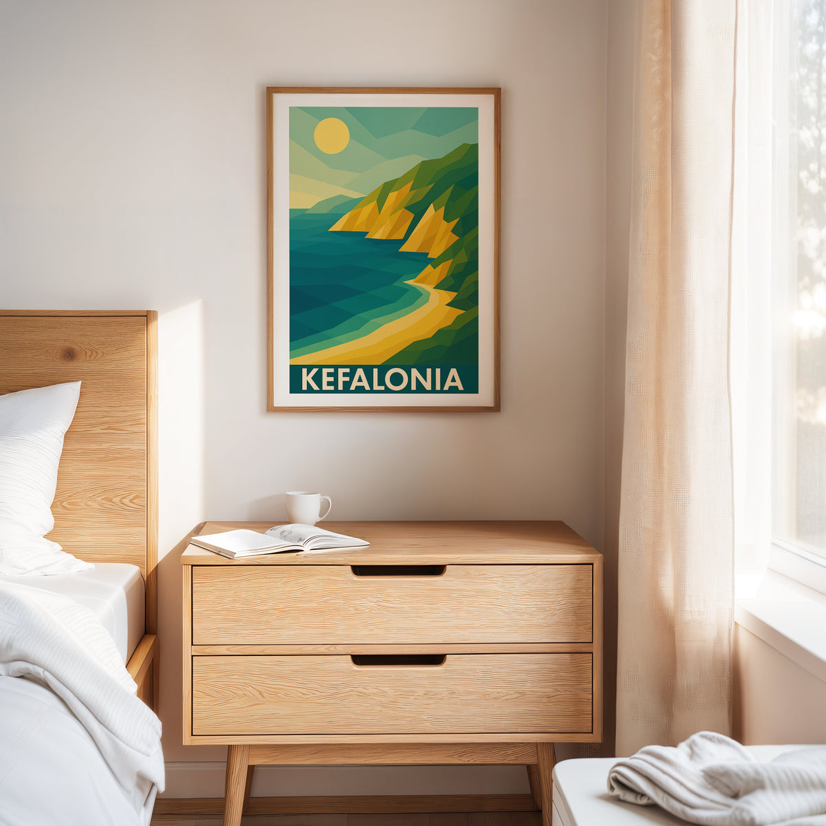 Kefalonia graphic print