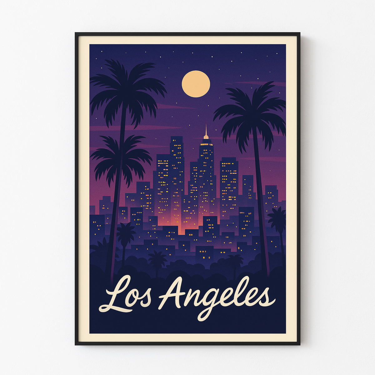 LA graphic print