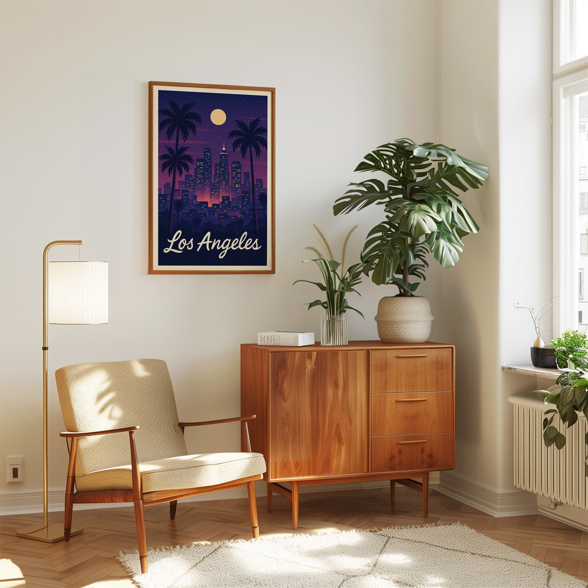 LA graphic print