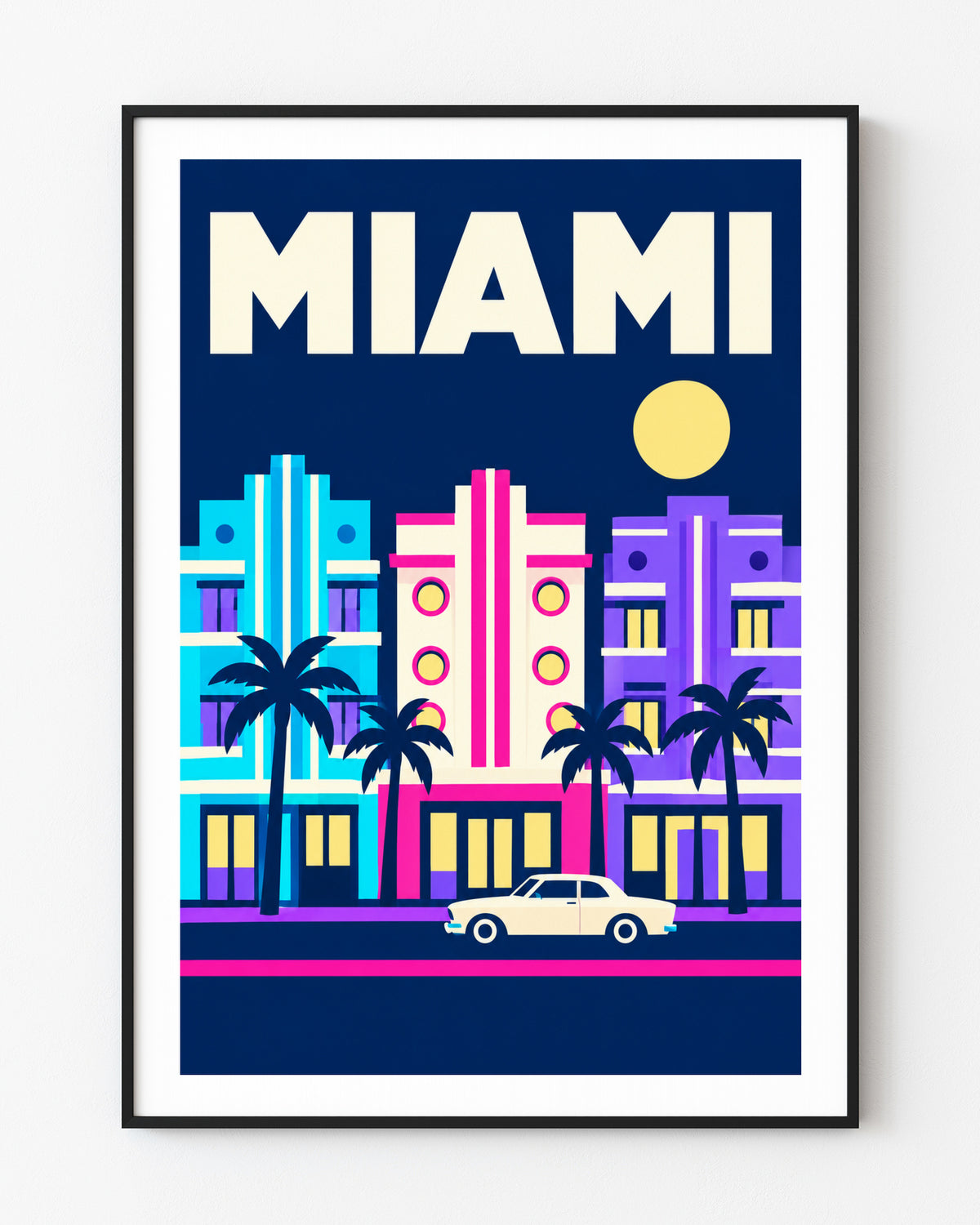 Miami graphic print
