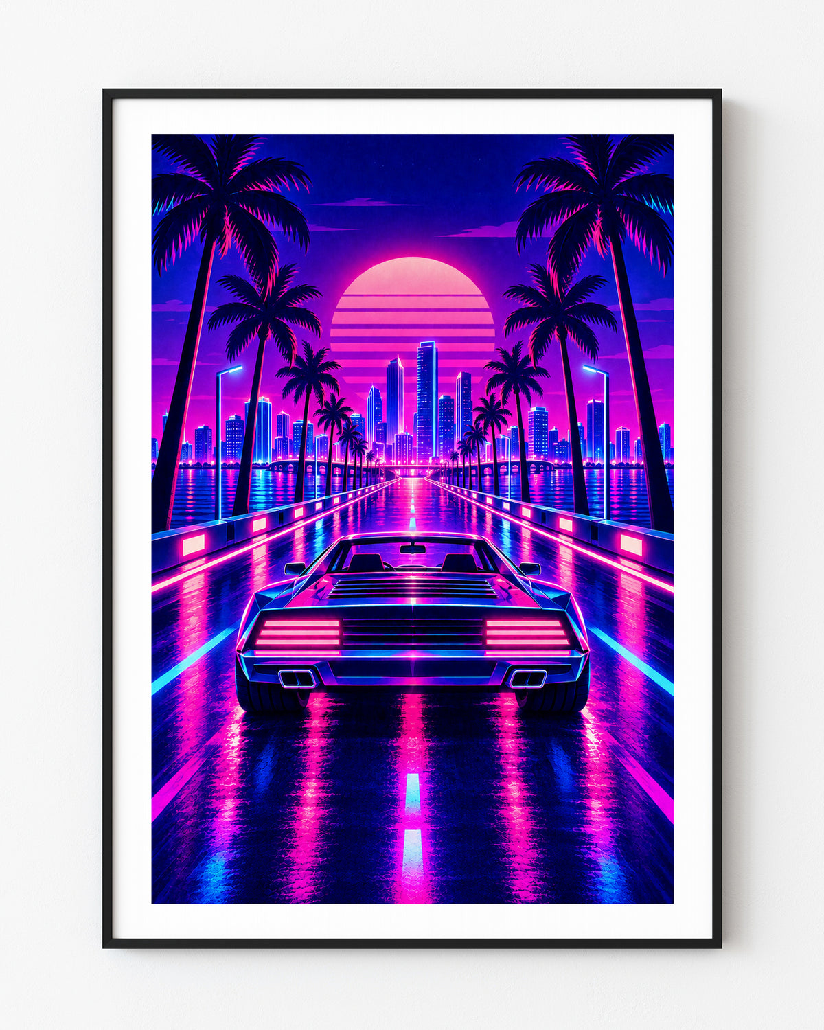 Miami graphic print