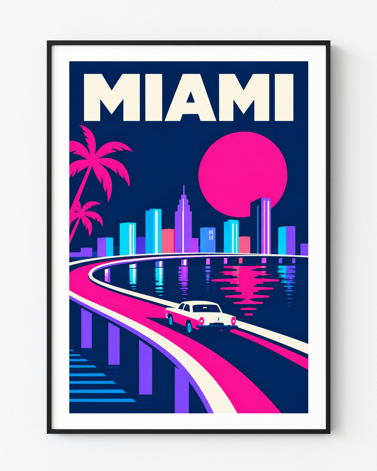 Miami graphic print