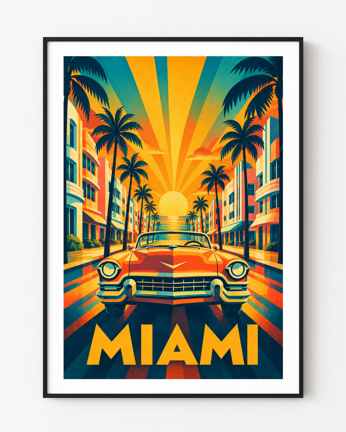 Miami graphic print