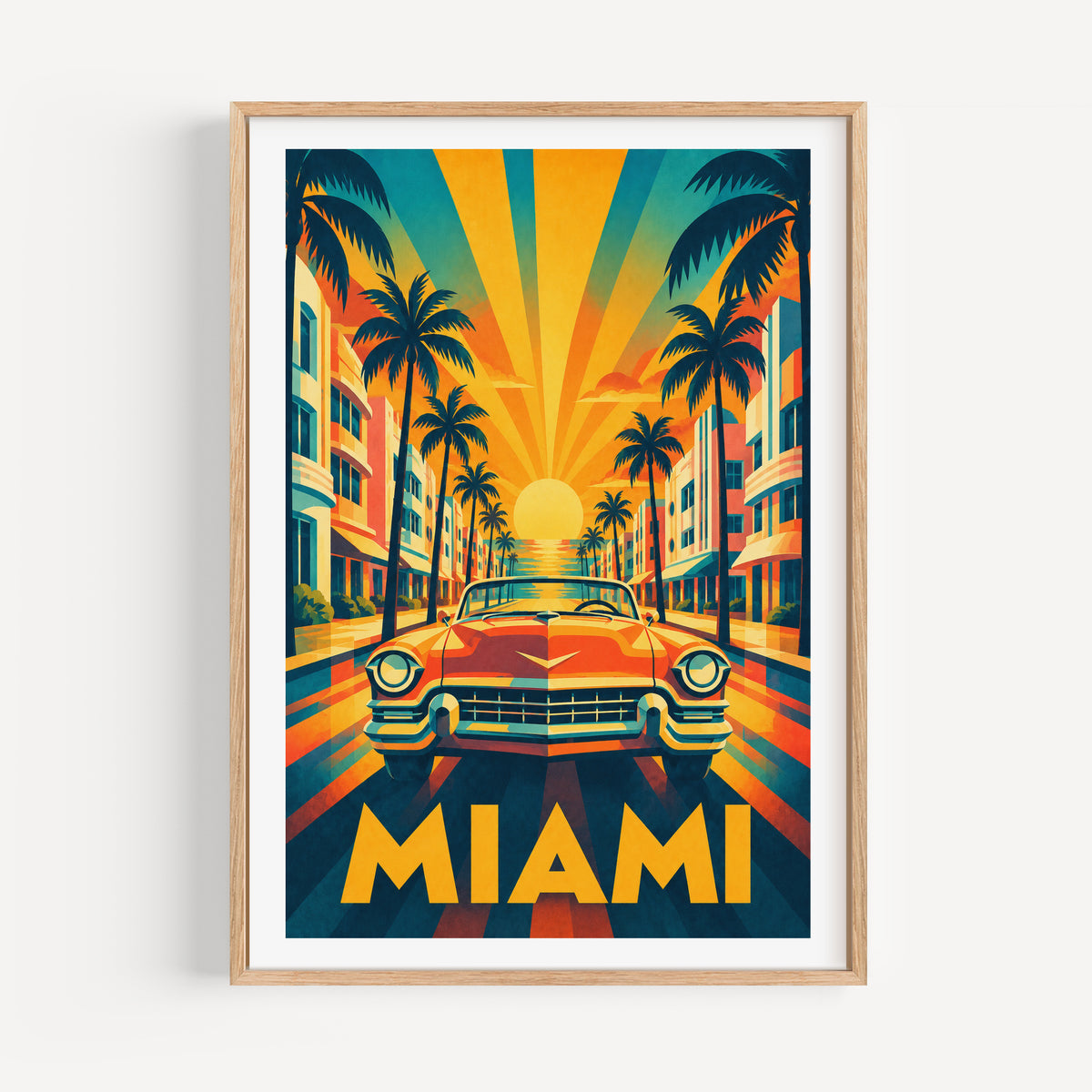 Miami graphic print
