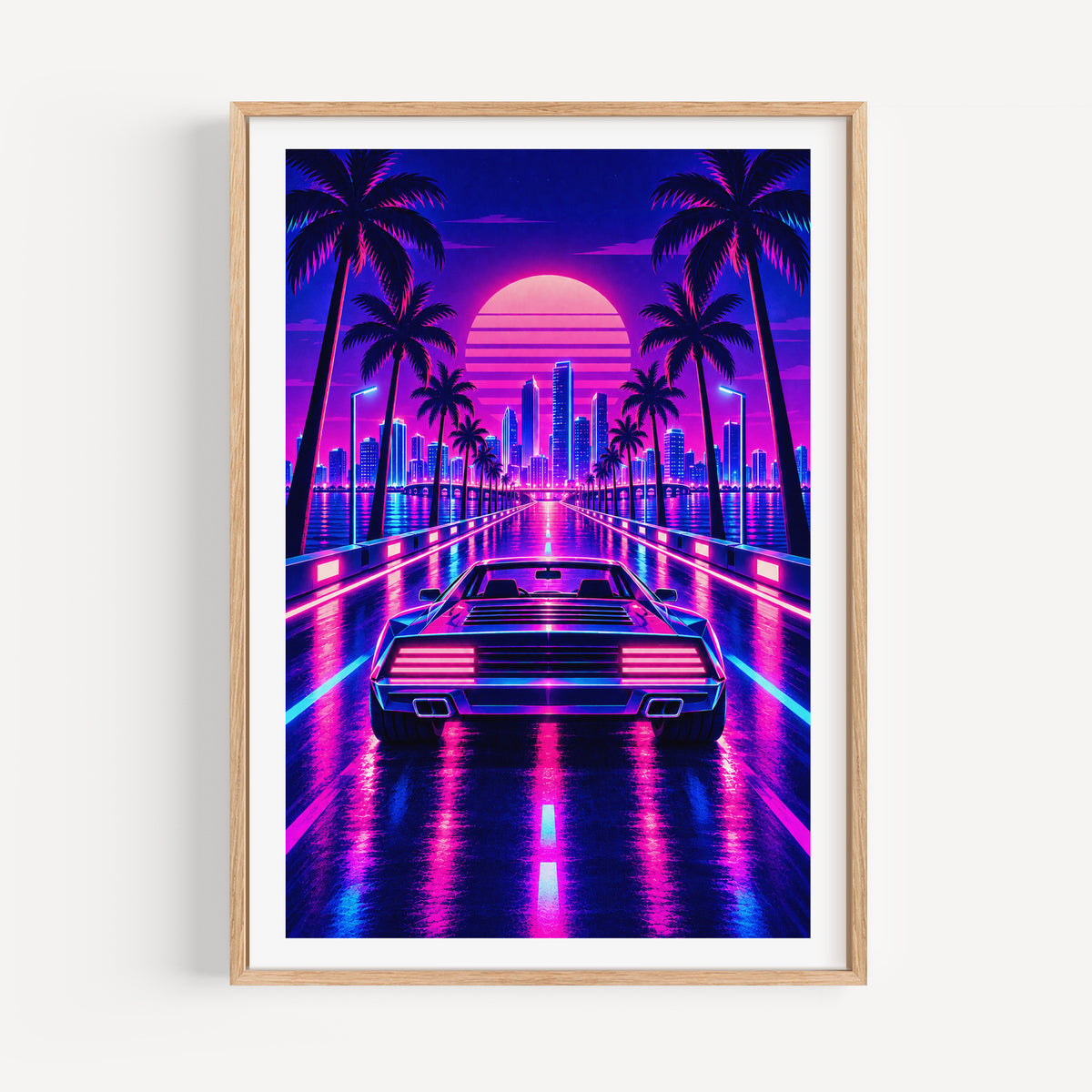 Miami graphic print