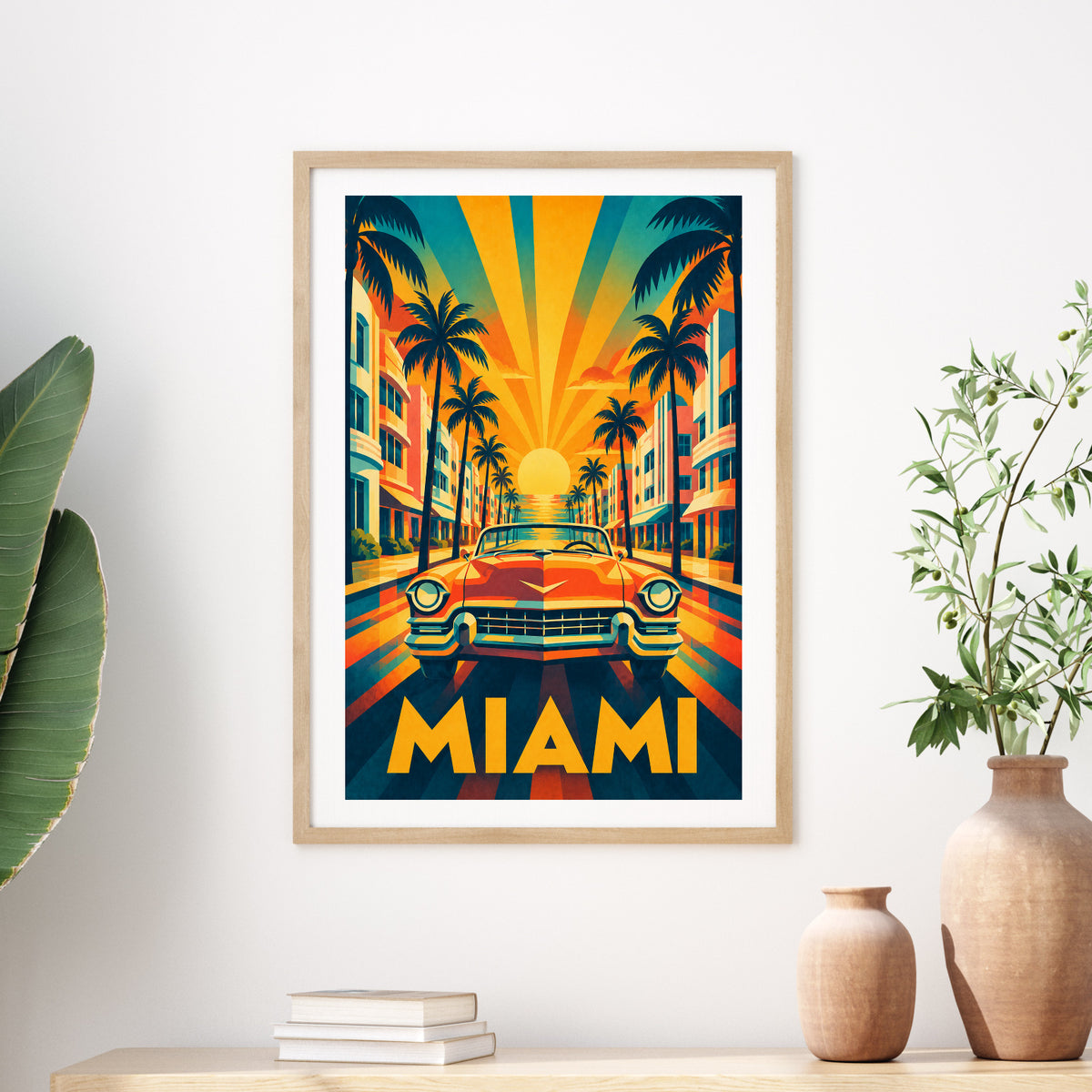 Miami graphic print
