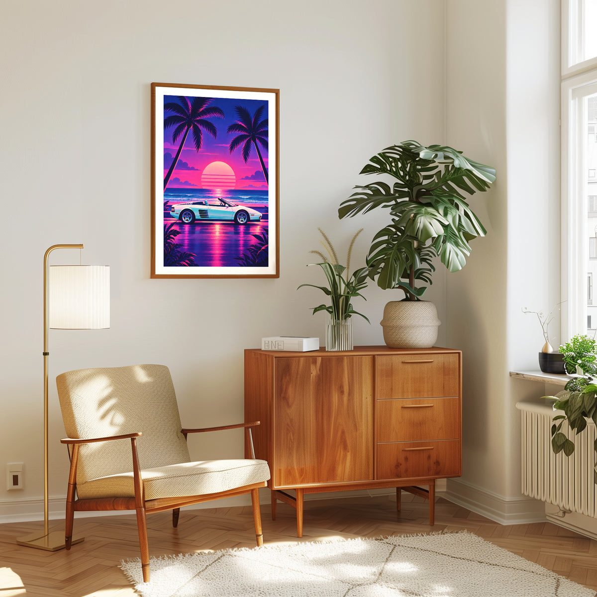 Miami graphic print