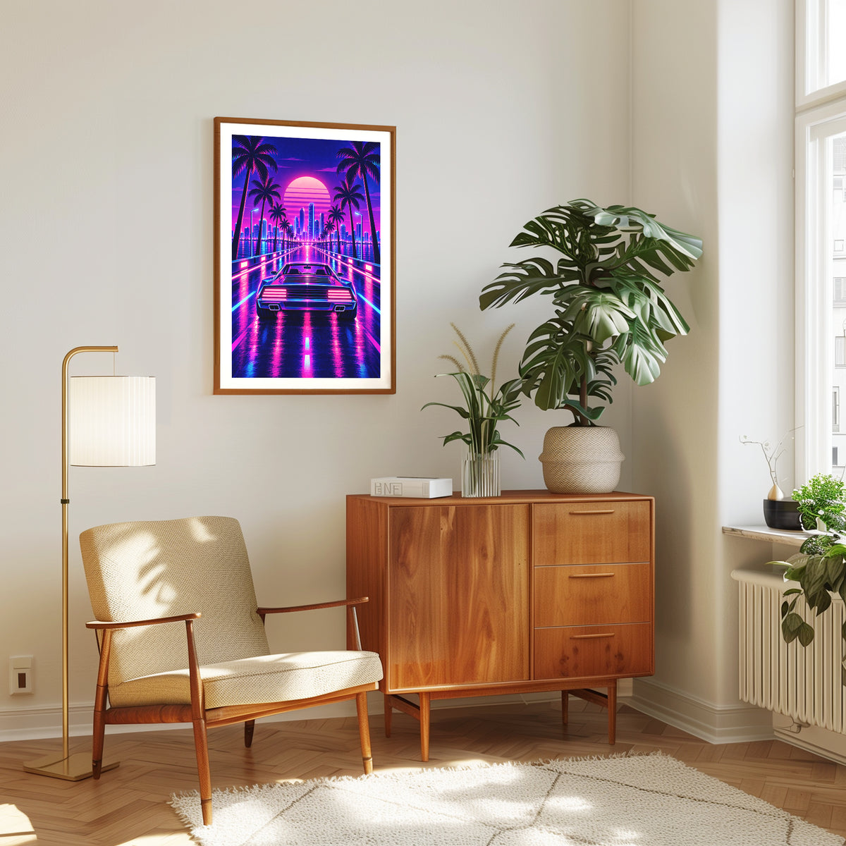 Miami graphic print