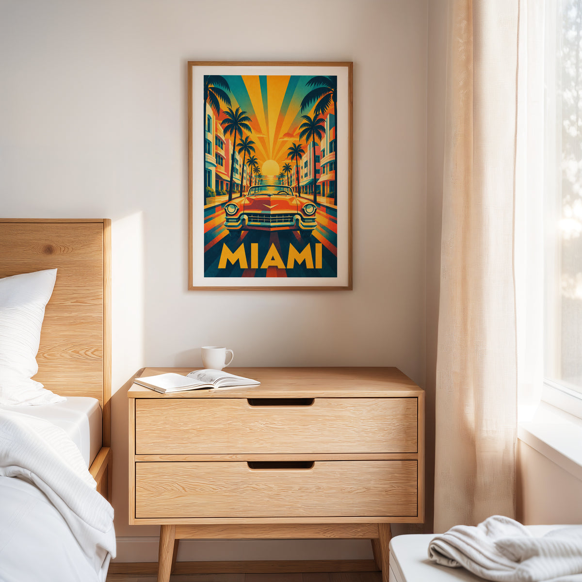 Miami graphic print