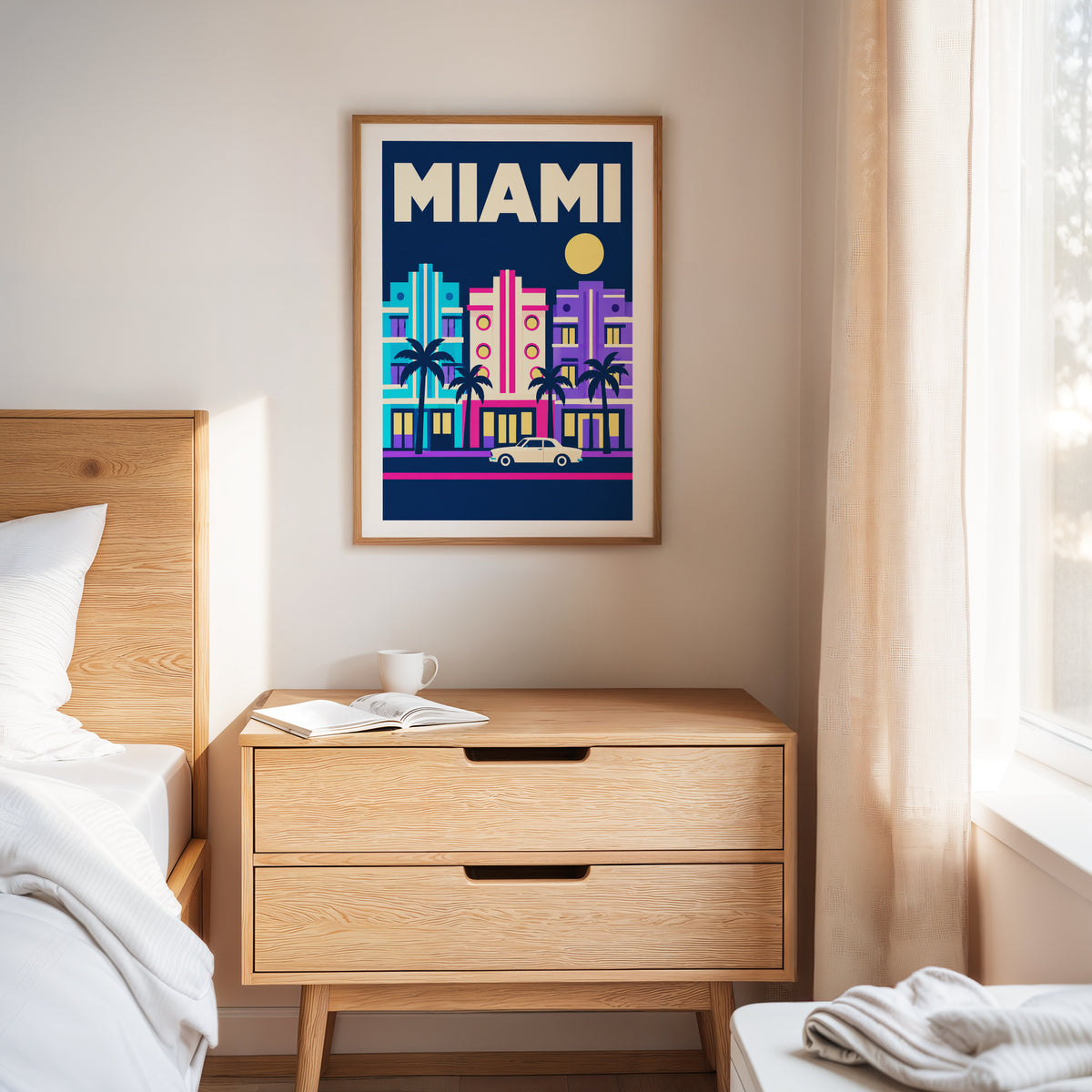 Miami graphic print