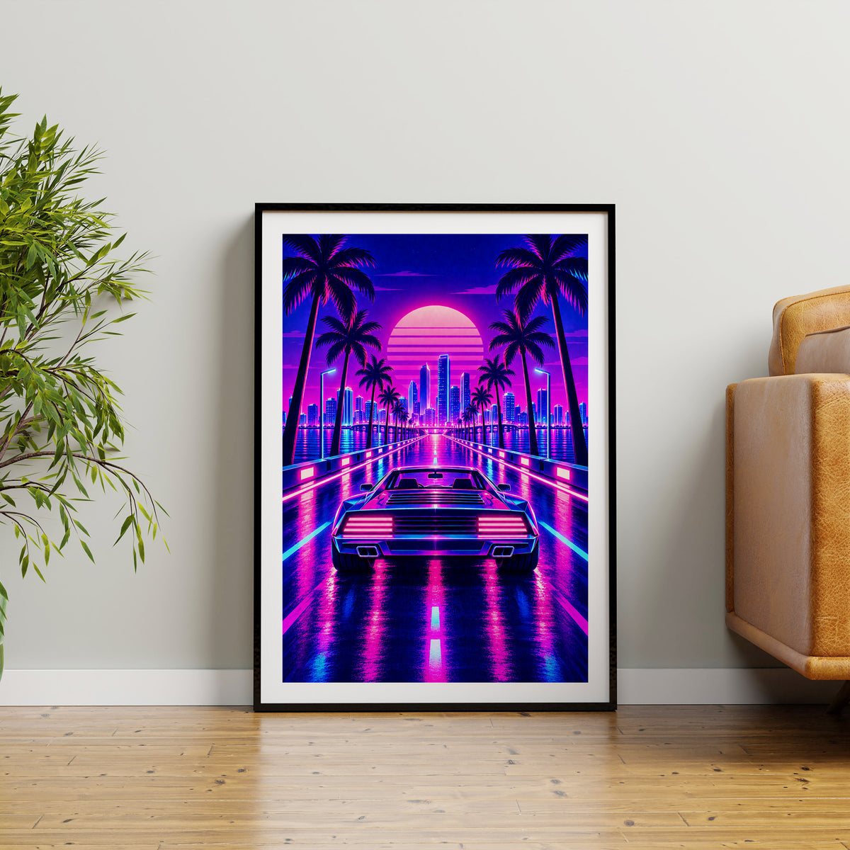 Miami graphic print