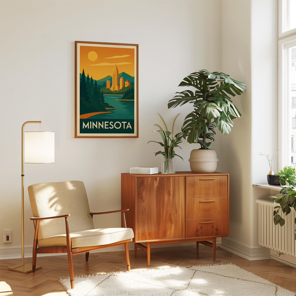 Minnesota graphic print