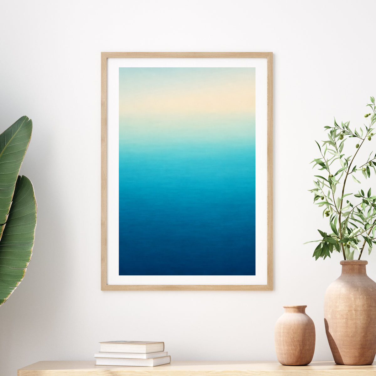Ocean Gradient print