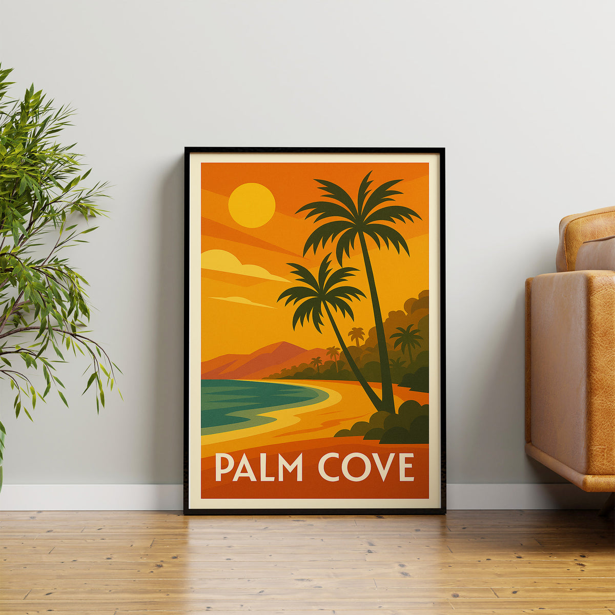 Palm Cove graphic print