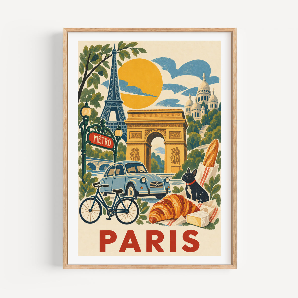 Paris graphic print