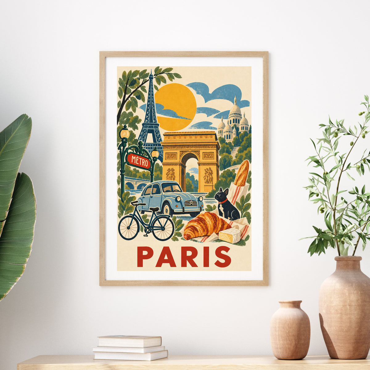 Paris graphic print