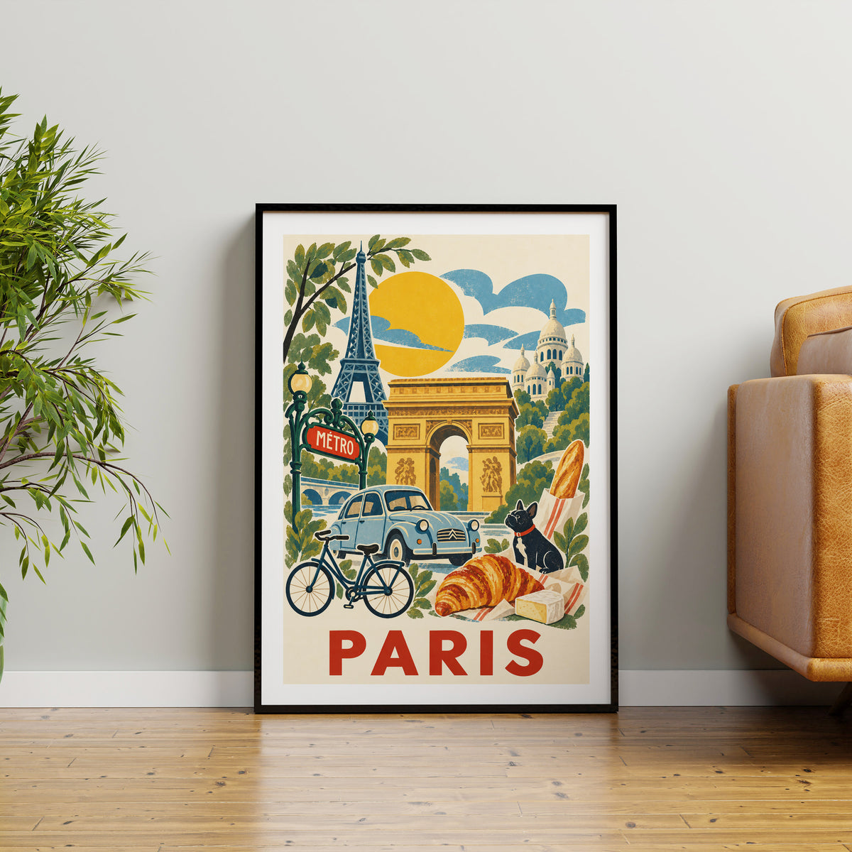 Paris graphic print