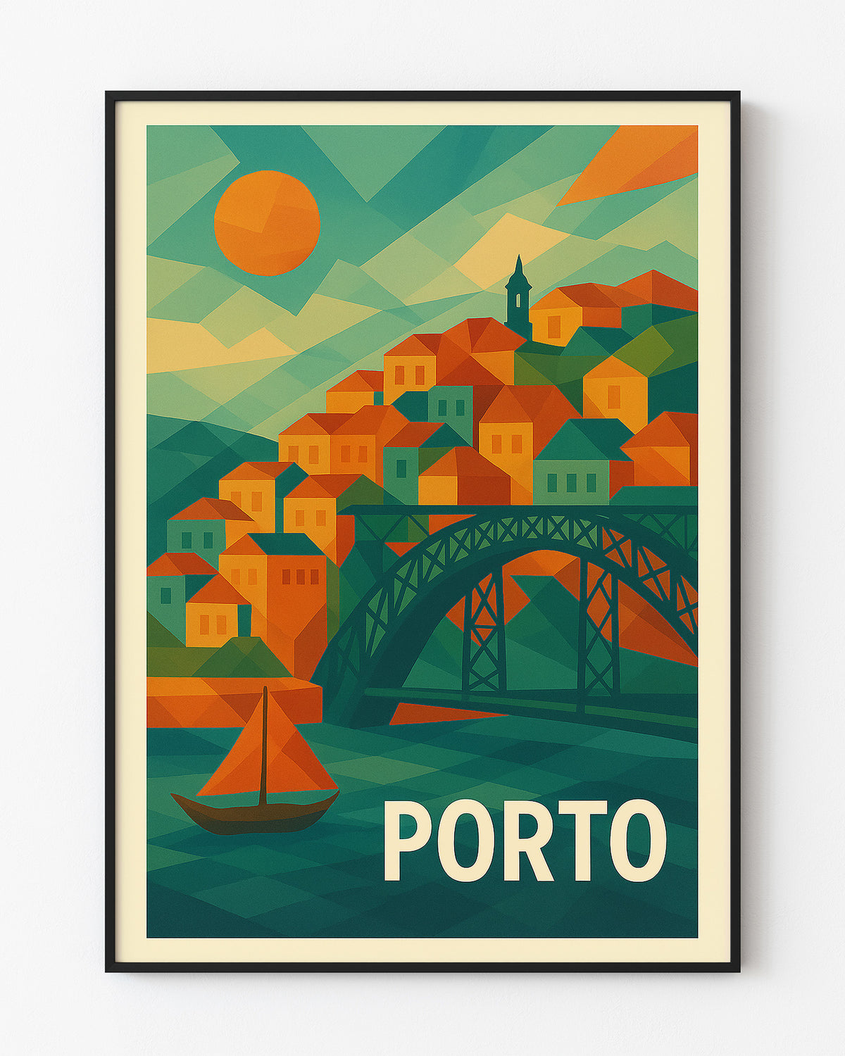Porto graphic print